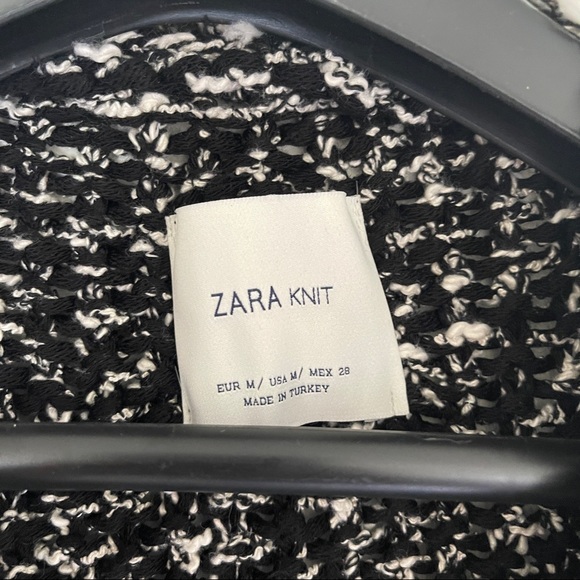 Zara knit long cardigan size M - Picture 3 of 4